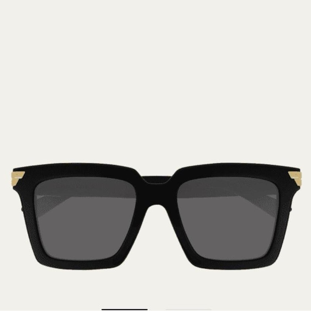 BOTTEGA VENETA Chunky Square Acetate Sunglasses